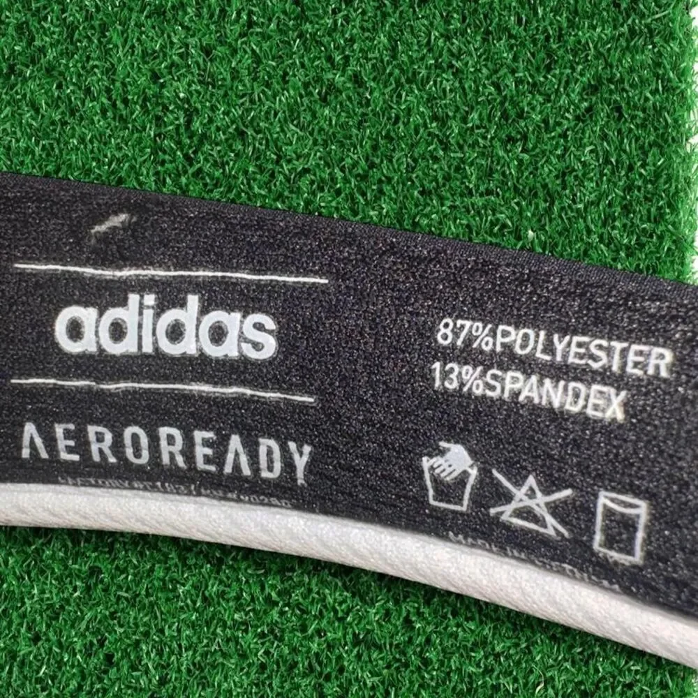 adidas black polyester